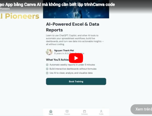 Cách tạo App bằng Canva AI mà không cần biết lập trình Canva code